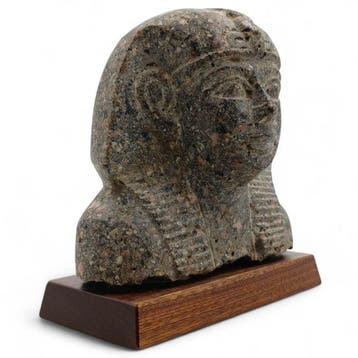 Replica van een Oud-Egyptiër Steen Bust - 21.5 cm