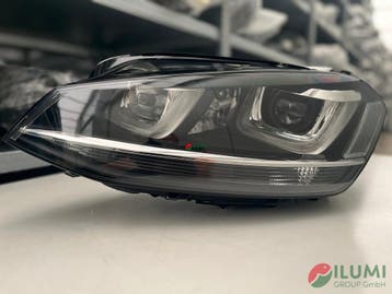 VW Golf 7 VII XENON KOPLAMP LINKS KPL 5G1941751, Auto-onderdelen, Verlichting, Verzenden, Gebruikt, Volkswagen