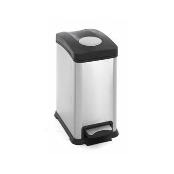 EKO Rejoice Step Bin 12 ltr - Mat RVS, Verzenden, Nieuw