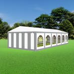 Partytent 6x12 PVC - Professional | Grijs / wit, Tuin en Terras, Partytent, 6 meter of meer, Nieuw, 8 meter of meer