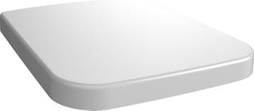 WC-bril 44,9x38,1cm wit - Laatste Stuk! - Retourdeal, Ophalen of Verzenden, Zo goed als nieuw, Rvs, Toilet