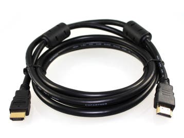 iVisions HDMI v1.4 Kabel - Zwart - 1,0m, Overige technologieën, Nieuw, Ophalen of Verzenden, Overige resoluties