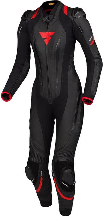 SHIMA Miura RS Dames Zwart Rood 1-Delig Motorpak, Nieuw met kaartje, Verzenden, SHIMA, Overall