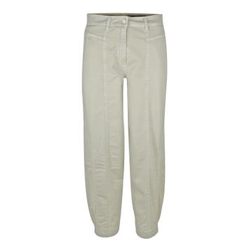 Cambio • beige pantalon met pof effect • 36, Cambio, Verzenden, Beige, Nieuw