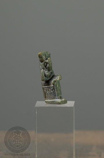 Oude Egypte, late periode jade (nefriet) of serpentijn
