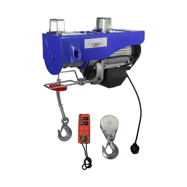 Elektrische takel draadloos 500 / 990kg 230V, Doe-het-zelf en Verbouw, Lieren en Takels, Nieuw, Verzenden
