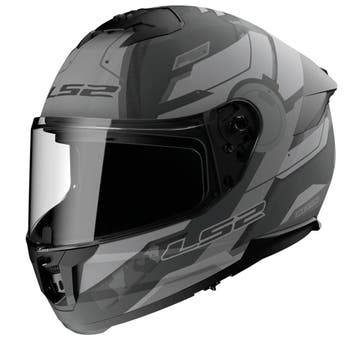 LS2 FF808 Stream II Shadow Mat Titanium Grijs Integraalhelm, Nieuw met kaartje, Overige merken, Heren, Verzenden