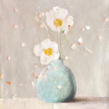 Dario Moschetta - Soft Grace | Original Acrylic Painting on