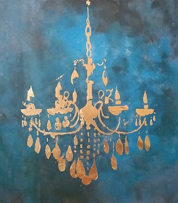 Pathos Art - Chandelier 100x90cm.