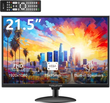 Thinlerain Monitor 21,5 FHD | Retourdeal 34% Korting, HDMI, 3 tot 5 ms, Full HD, Ophalen of Verzenden