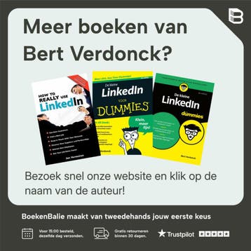 De kleine LinkedIn voor dummies - Bert Verdonck, Verzenden, Gelezen, Bert Verdonck
