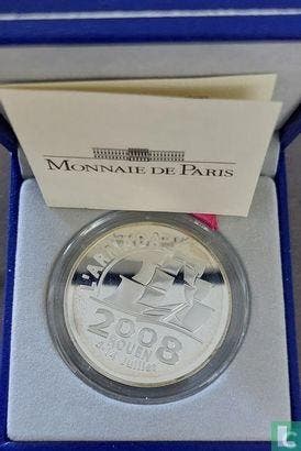 Frankrijk 1½ euro 2008 (PROOF) Rouen Armada, Postzegels en Munten, Munten | Europa | Euromunten, Losse munt, Overige waardes, Goud