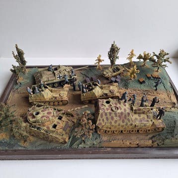 Tamiya - Diorama WWII - 1940-1950, Nieuw