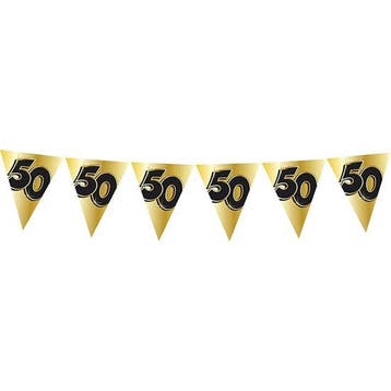 Vlaggenlijn goud 50 (10mtr), Hobby en Vrije tijd, Verzenden, Nieuw