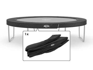 Trampoline rand Berg Champion 380 cm Grijs, Ophalen of Verzenden, Nieuw