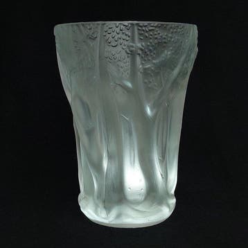 Rudolf Schrotter voor Josef Inwald - Vaas - Frosted Art -, Antiek en Kunst, Antiek | Glas en Kristal