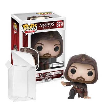 Funko Pop  Assassins Creed  Aguilar Crouching 379  Lootcrate, Verzamelen, Verzenden, Nieuw