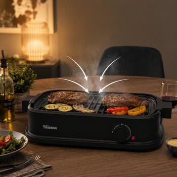 Tristar elektrische tafelgrill met afzuiging - PD-4998 | 45, Verzenden, Nieuw, 200 cm of meer, 150 tot 200 cm