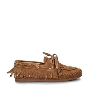Haboob Yara mocassins & loafers voor dames in het Bruin, Kleding | Dames, Bruin, Verzenden, Nieuw, Espadrilles of Moccasins