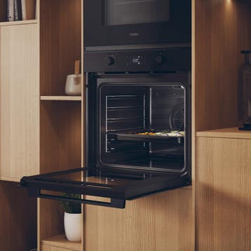 Haier Inbouw Oven H6-ID23B3HTB 60cm Hydrolytic - Zwart, Ophalen of Verzenden, Nieuw
