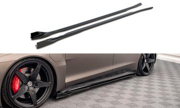 Zijskirts V.2 Audi E-Tron GT & RS GT Maxton Glans Zwart, Ophalen of Verzenden, Nieuw