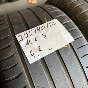 2 x Michelin Latitude Sport 295-40-20 Zomerbanden 4,5mm, Gebruikt, 295 mm, Ophalen of Verzenden, Band(en)