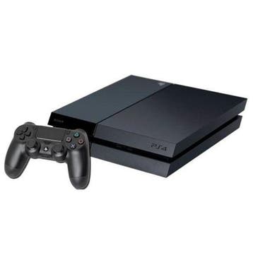 PS4 PlayStation 4 (1TB / 500GB) + Controller(s) - Zwart PS4, Ophalen of Verzenden, Zo goed als nieuw, Met 1 controller, Original