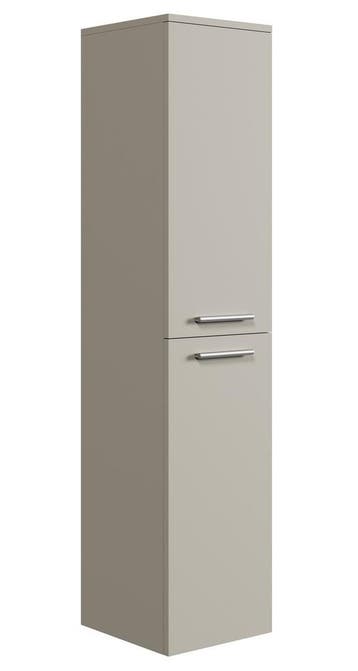 Badkamerkast Saturnus 35 x 35 x 130 cm - Beige, Verzenden, Nieuw, (Half)hoge kast