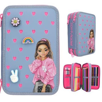 Depesche TOPModel 3-vaks etui blauw van €39,95 voor €19,98, Ophalen of Verzenden, Nieuw