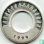 Guernsey 5 pounds 1999 (PROOF) Millennium, Verzenden, Overige landen, Losse munt, Goud