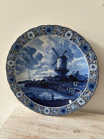 De Porceleyne Fles, Delft - Wandbord - Keramiek -, Antiek en Kunst
