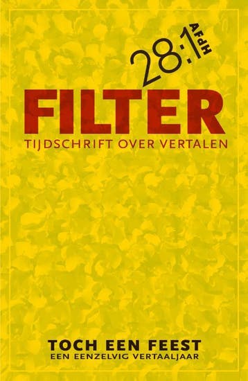 Filter Ñ Tijdschrift Over Vertalen | Nieuw, Ophalen of Verzenden, Nieuw, ...