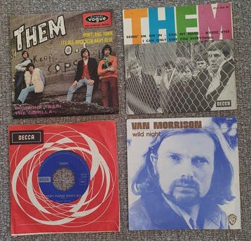 Them, Van Morrison - 4x Vinyl Singles - Diverse titels - 45, Nieuw in verpakking
