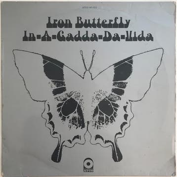 Iron Butterfly - In-A-Gadda-Da-Vida, Ophalen of Verzenden, Gebruikt