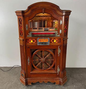 Wurlitzer 780-E Wagon Wheel Jukebox 1941 - Origineel, Ophalen, Gebruikt