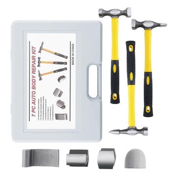 Car Body Repair Kit 7 Stuks Hammer Dolly voor Car Panel, Verzenden, Nieuw