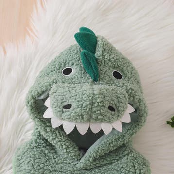 Schattig Baby Dino Kostuum Romper met Muts - 0-18 Maanden, Verzenden, Nieuw