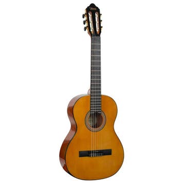 Valencia VC263 Klassieke Gitaar 3/4 Naturel Hoogglans, Ophalen of Verzenden, Nieuw