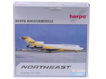 Schaal 1:500 Herpa 513104 Northeast Airlines Boeing 727-1..., Ophalen of Verzenden, Zo goed als nieuw