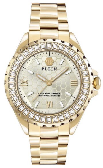 Philipp Plein PWPOA0624 Plein Heaven dameshorloge, Overige merken, Staal, Verzenden, Polshorloge