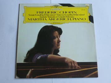 Chopin - Sonate / Martha Argerich (LP), Ophalen of Verzenden, Zo goed als nieuw
