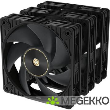 ASUS ProArt PF120 Fan PWM Black 3in1, Computers en Software, Computerkoelers, Verzenden, Nieuw