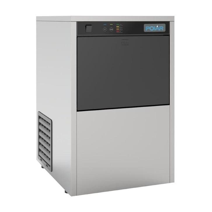 Ijsmachine tafelmodel | RVS | Met UVC | 20kg | 38x47x59cm, Zakelijke goederen, Horeca | Keukenapparatuur, Verzenden