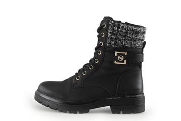 Tom Tailor Veterboots in maat 39 Zwart, Kleding | Dames, Schoenen, Verzenden, Zwart, Overige typen, Tom Tailor