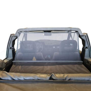 Vauxhall Astra (1984-1993) Cabrio windscherm Zwart, Ophalen of Verzenden