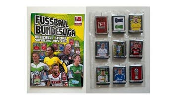 2015/16 Topps Robert Lewandowski, Leroy Sané, Pierre-Emerick, Nieuw