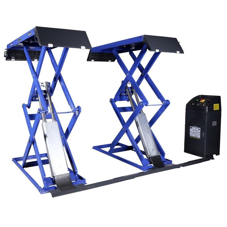 Dubbele schaarlift master-slave 3500kg 400V, Auto diversen, Autogereedschap, Ophalen