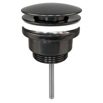 Differnz pop up afvoerplug design voor fontein - gun metal, Verzenden, Nieuw