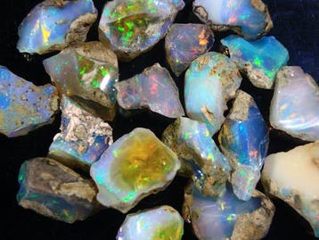 Geen minimumprijs - Ct. 100,0 Topkleur Ethiopische opaal -