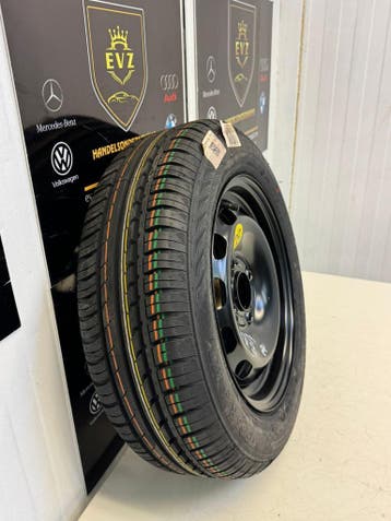 Ford Fiesta 6 bj.2017 Reservewiel/thuiskomer 4x108, 14 inch, Gebruikt, 175 mm, Banden en Velgen